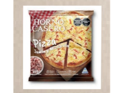 PIZZA HORNO CASERO CON JAMON CONGELADA para concinar