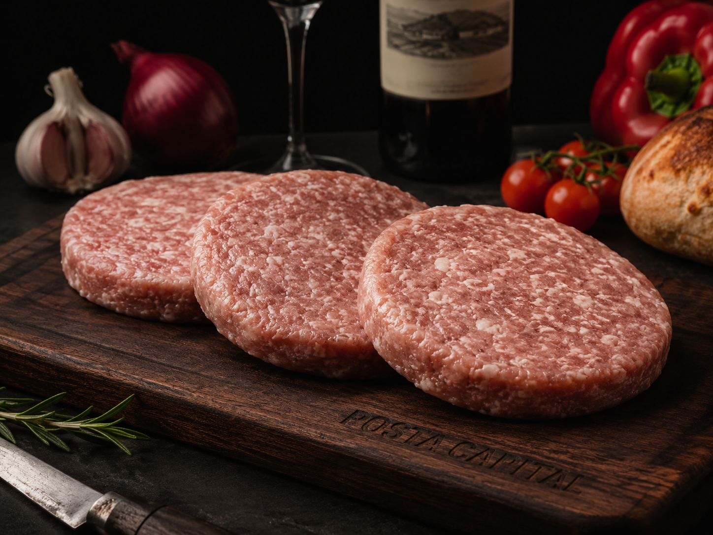 Hamburguesa de Cerdo