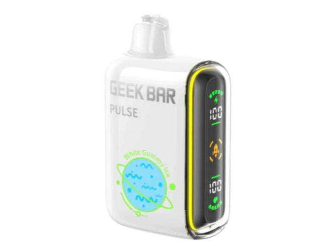 GEEK BAR 15.000 PUFF WHITE GUMMY ICE