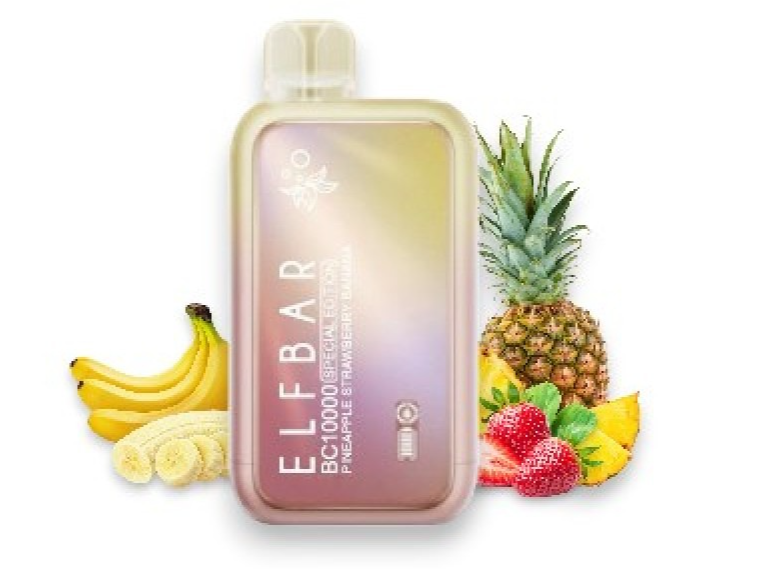 ELFBAR BC 10K SPECIAL  PINEAPPLE STRAW BANANA