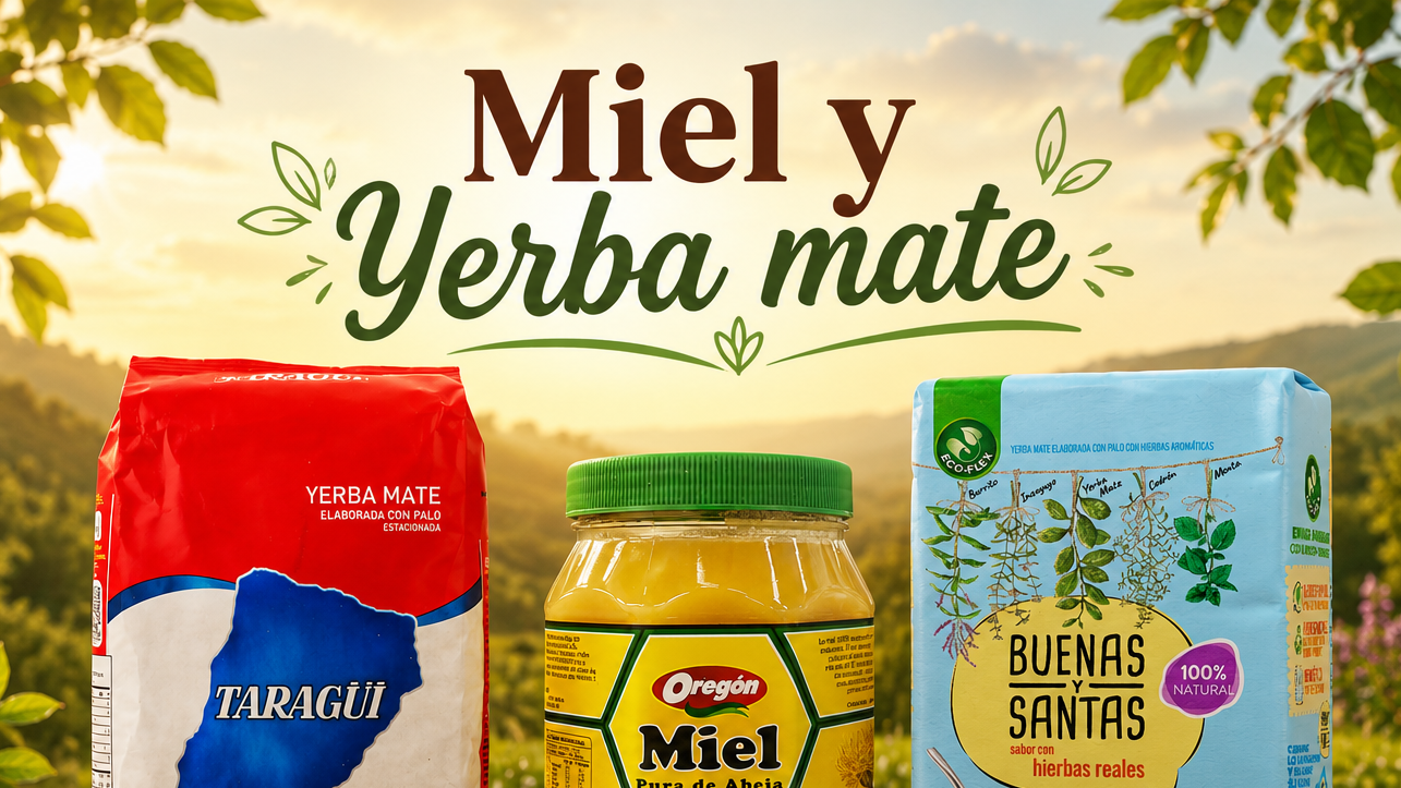 MIEL Y YERBAS MATE