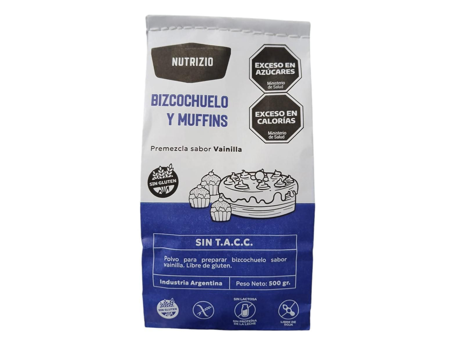PREMEZCLA BIZCOCHUELO S/TACC 500GR