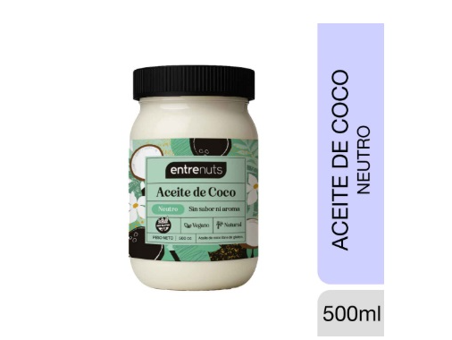 ACEITE DE COCO NEUTRO X 500 CC ENTRENUTS