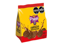 GALLETA DE CHOCOLATE NEGRO &DULCE DE LECHE X125G PRAAT