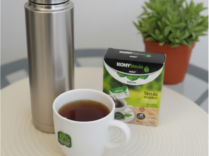 KONY STEVIA EN POLVO X 100 SOBRES