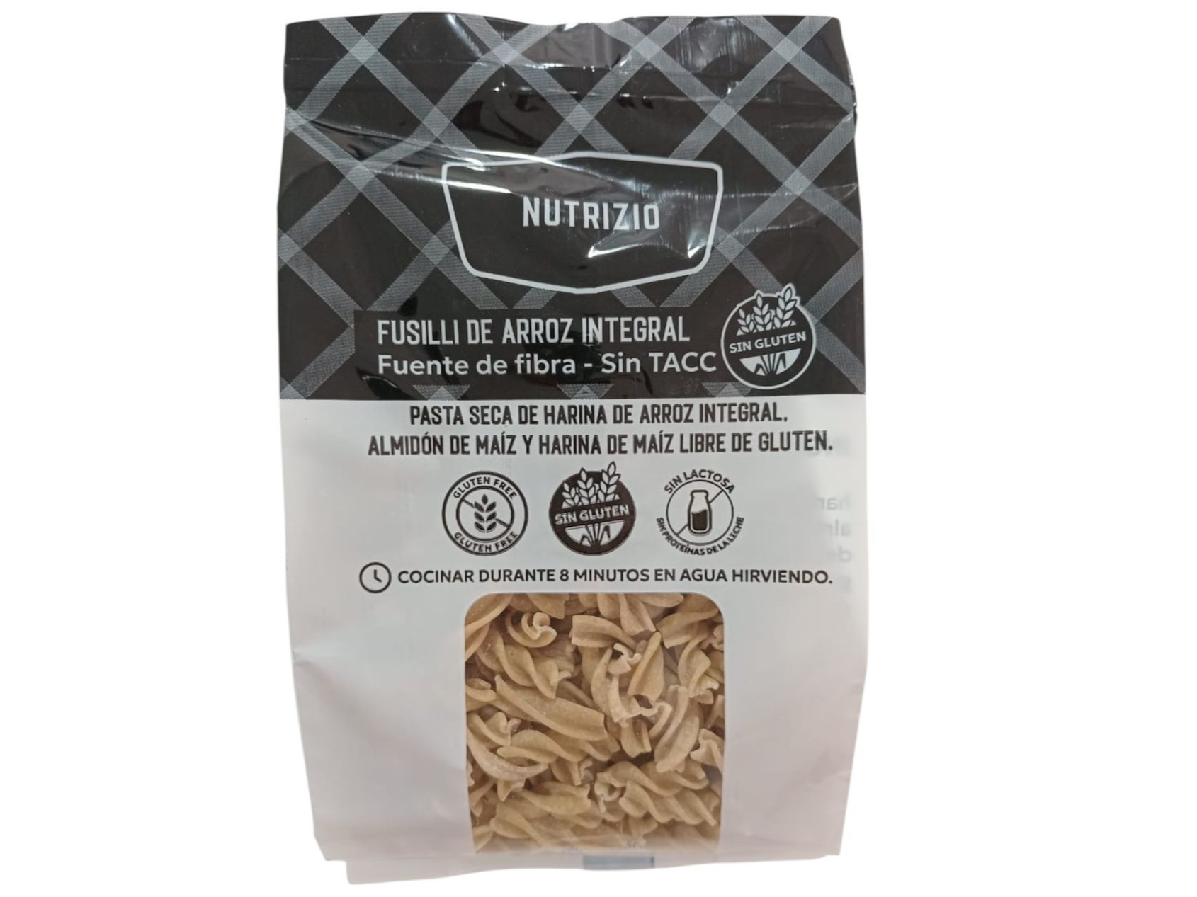 FUSILLI DE ARROZ INTEGRAL 250GR