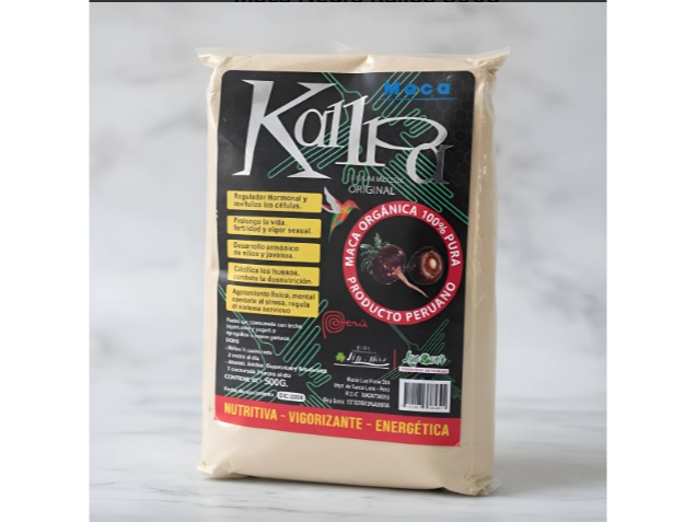 MACA PERUANA NEGRA X 500GR