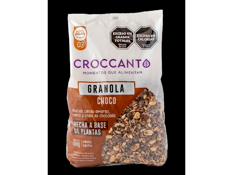 GRANOLA CHOCO X 500GR CROCCANTO