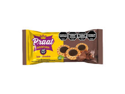 GALLETA AVENTURA VAINILLA & CHOCOLATE NEGRO 85G PRAAT