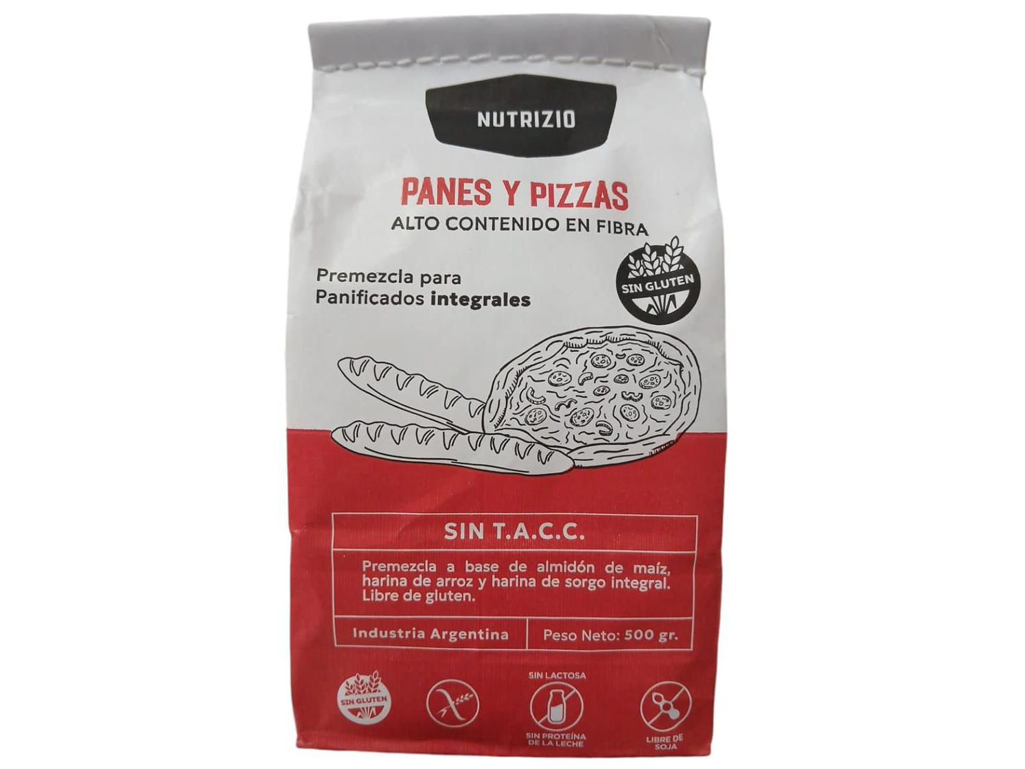 PREMEZCLA PAN Y PIZZA S/TACC 500GR