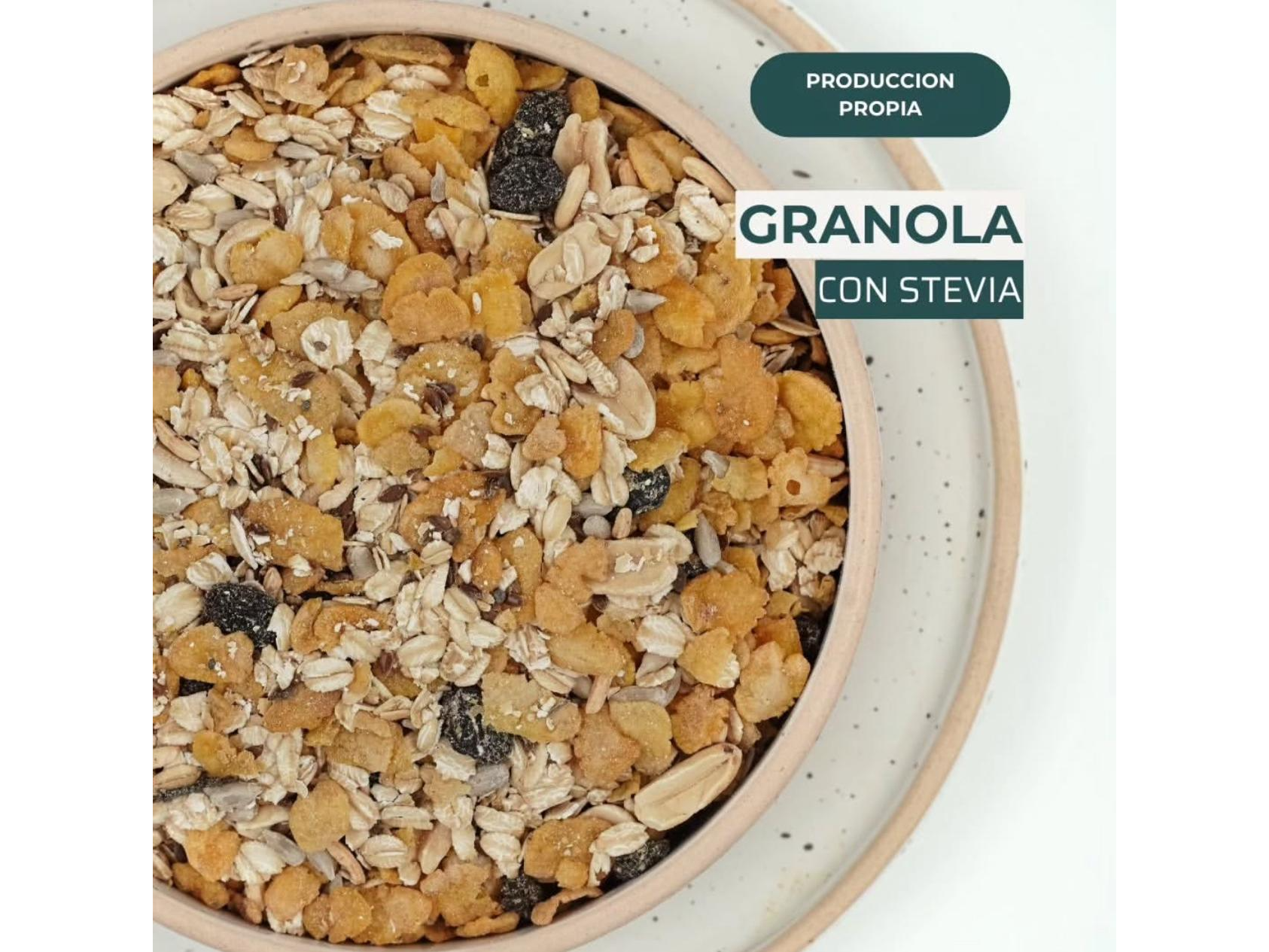 GRANOLA CON STEVIA