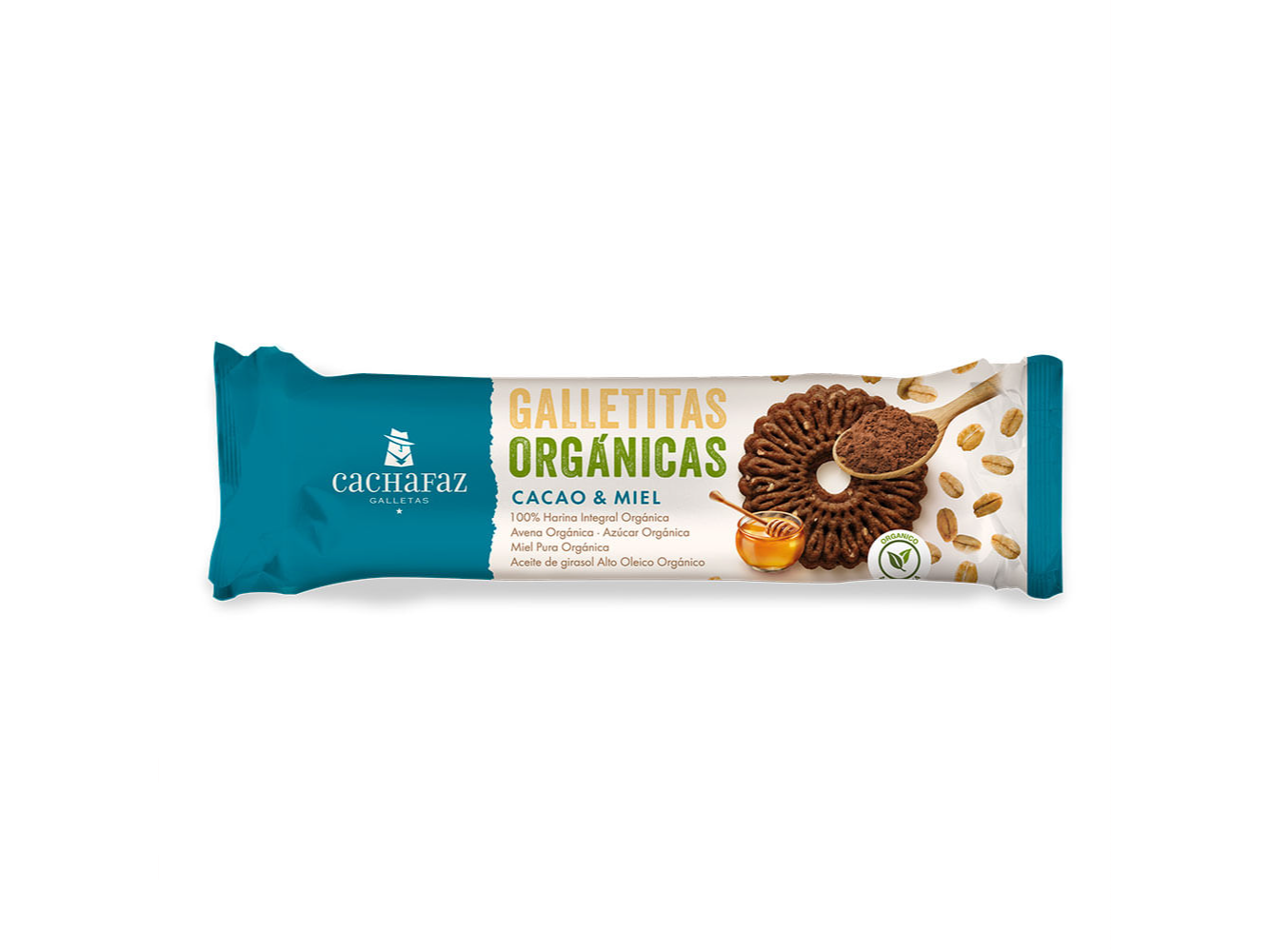 Galletitas Organicas Cacao Y Miel Cachafaz 170 Gr
