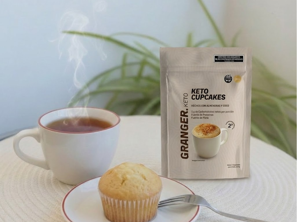 CUPCAKE KETO VAINILLA X 210GR GRANGER