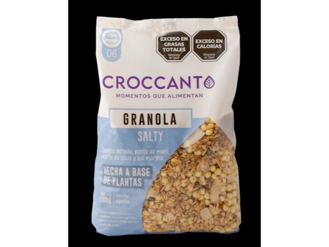 GRANOLA SALTY X 500GR CROCCANTO