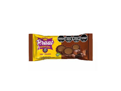 GALLETA AVENTURA CHOCOLATE NEGRO CON CHOCOLATE NEGRO 85G PRAAT