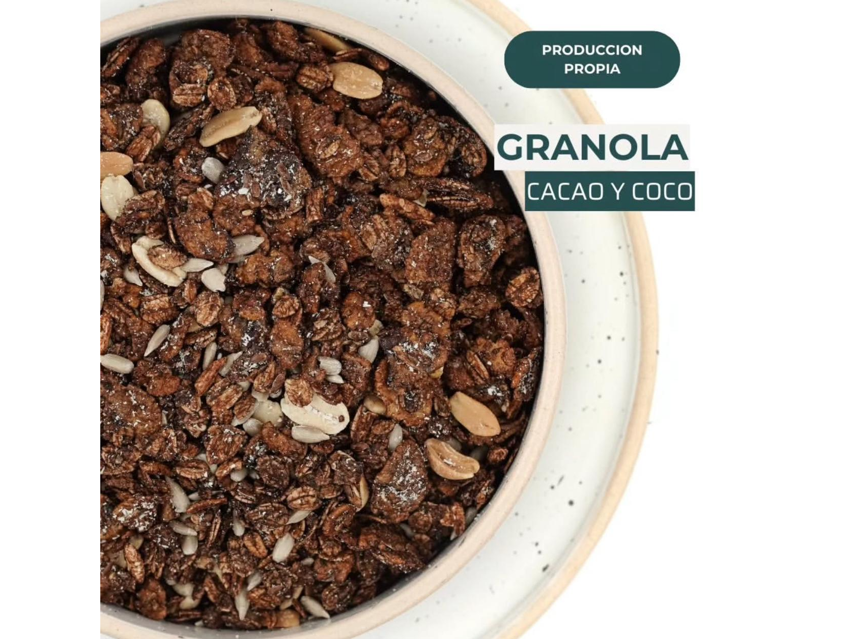 GRANOLA CACAO Y COCO