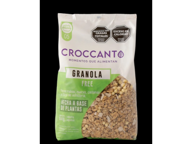GRANOLA FREE X 500GR CROCCANTO
