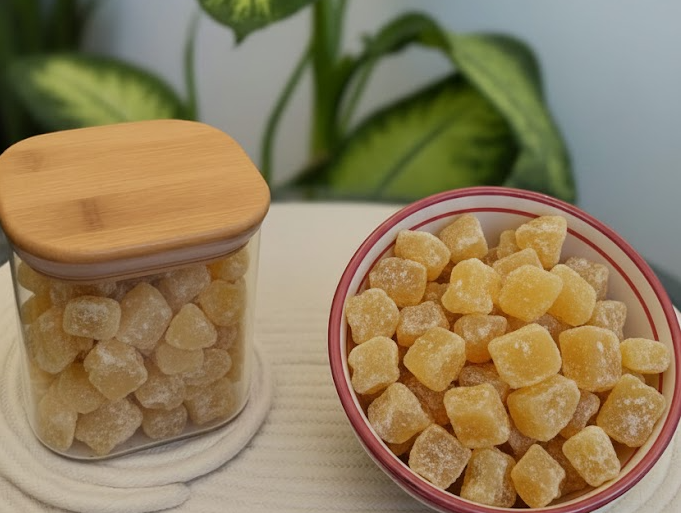 JENGIBRE GLASEADO EN CUBO