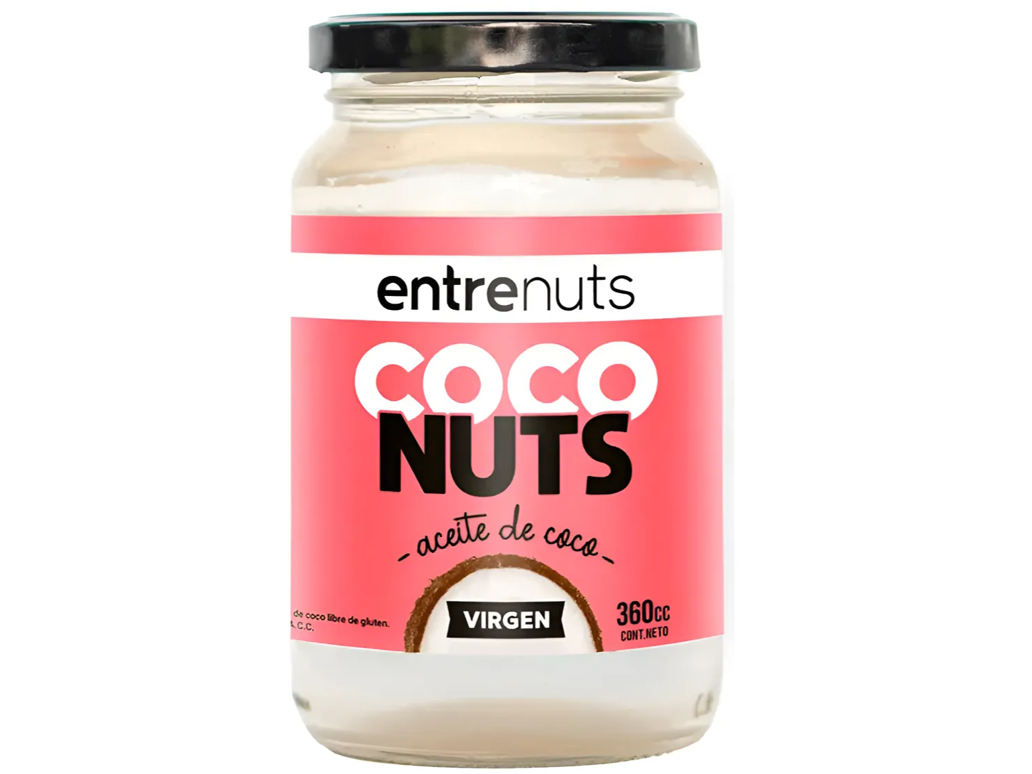 ACEITE DE COCO VIRGEN X 360 CC ENTRENUTS