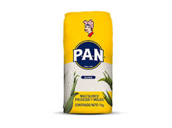 HARINA DE MAIZ PARA AREPAS "PAN"