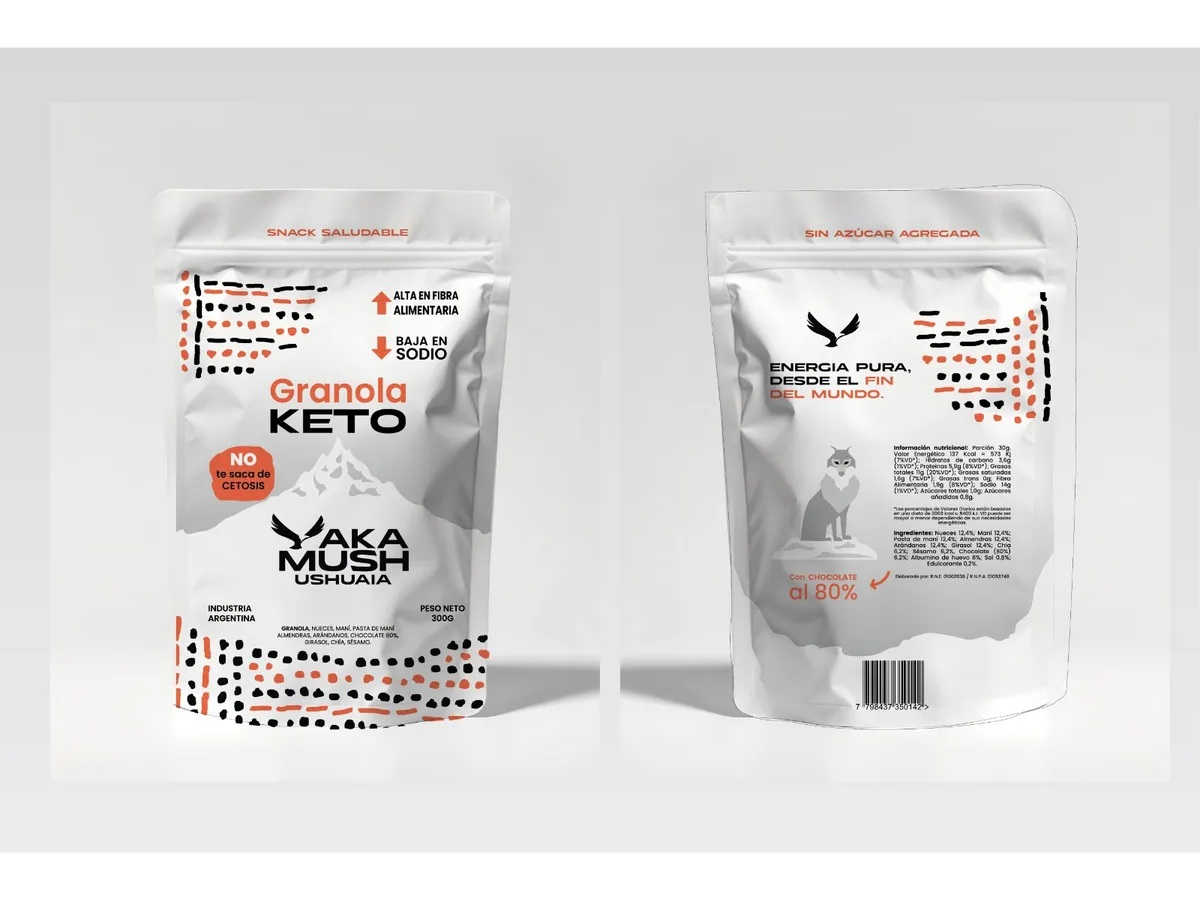 GRANOLA KETO X300G YAKAMUSH