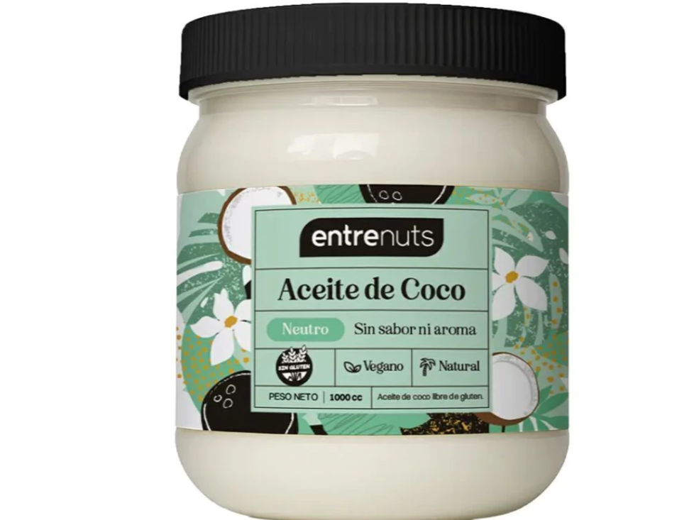 ACEITE DE COCO NEUTRO X 1LT ENTRENUTS