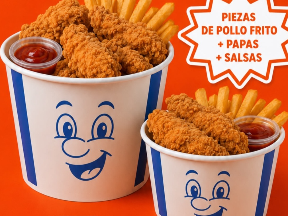 1/2kg de pollo frito