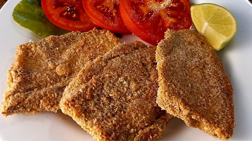 MILANESAS VEGETARIANAS CON GUARNICIÓN