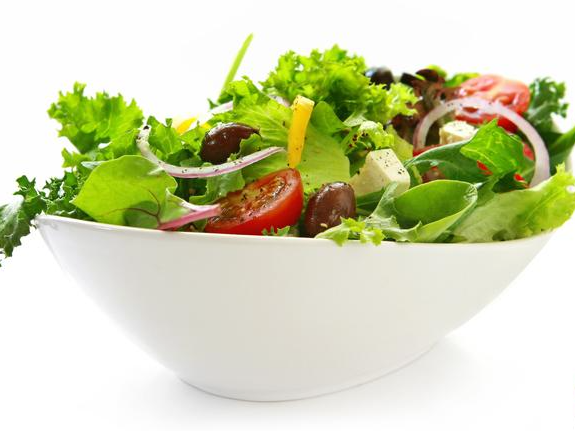 ENSALADA CON CHAMPIÑONES