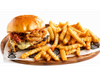 Burguer provolone y cebolla crispy ✨