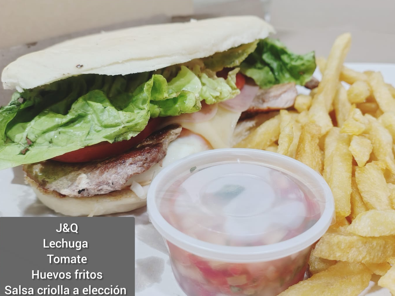 SANDWICH DE LOMO DE CERDO