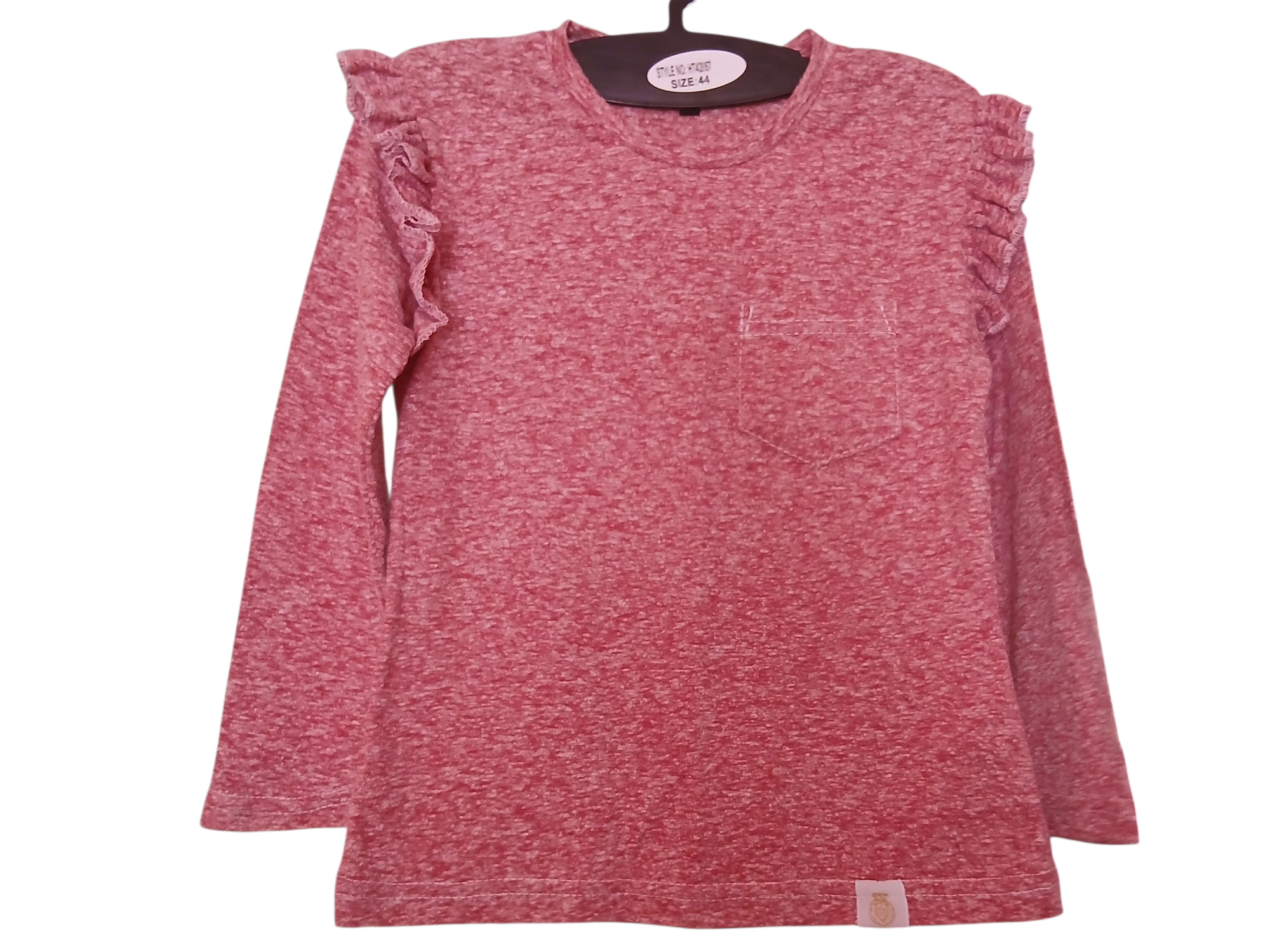 Remera con  volados