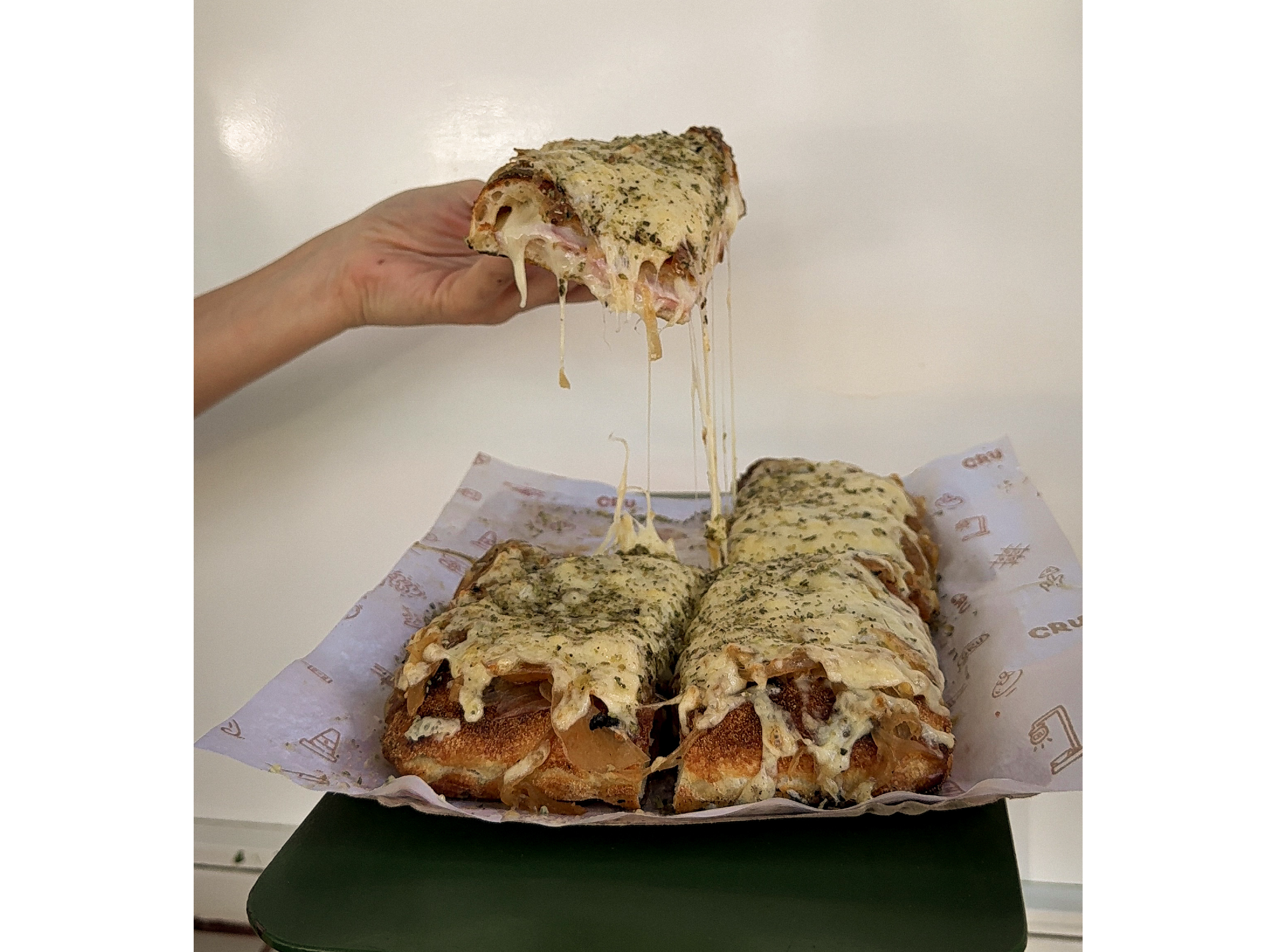 Fugazzeta rellena estilo Molde