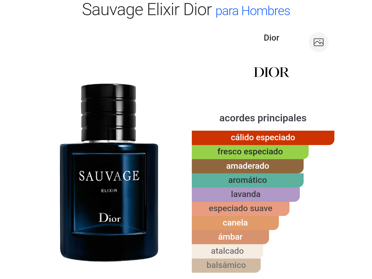 Sauvage Elixir 60 ml.