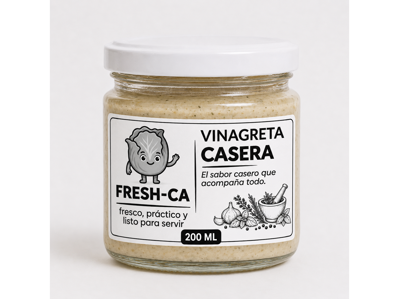VINAGRETA CASERA 200 ML