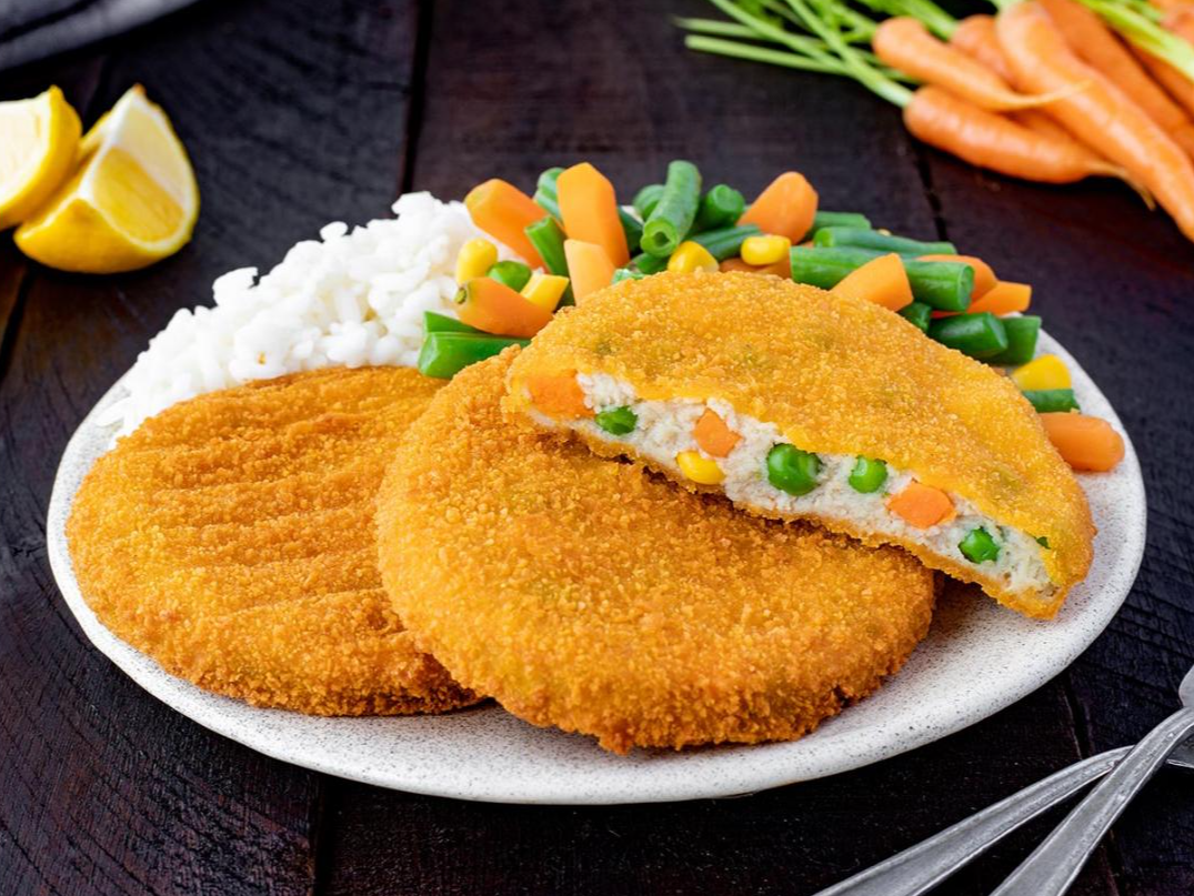 HAMBURGESA DE POLLO PRIMAVERA