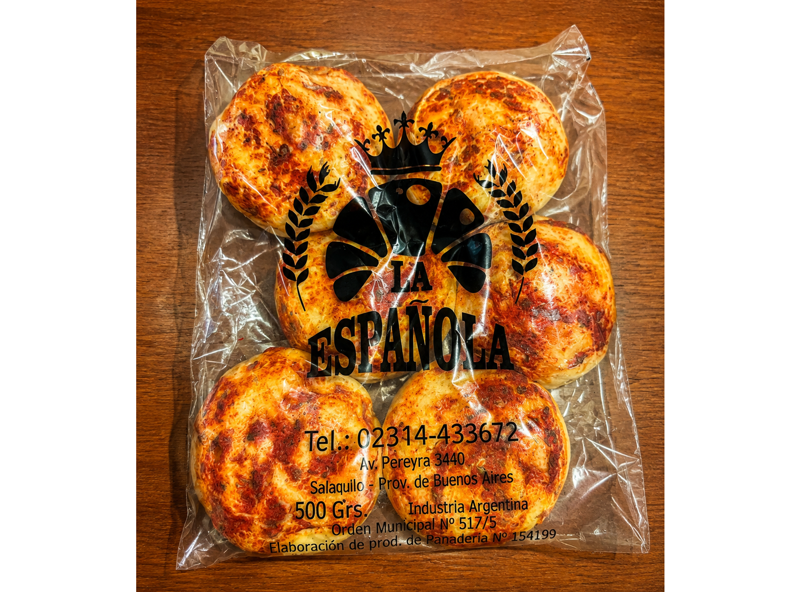 PIZZETAS X 6 UNID
