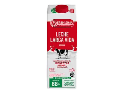 LECHE LARGA VIDA SERENISIMA ENTERA  X 1L