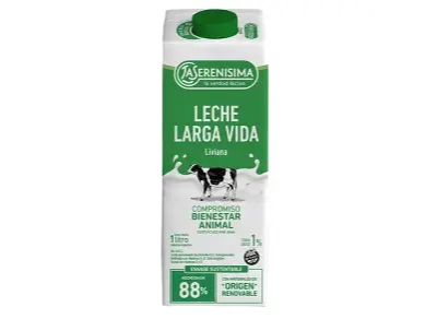 LARGA VIDA DESCREMADA SERENISIMA X 1 L