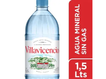 AGUA MINERAL X 1.5 L
