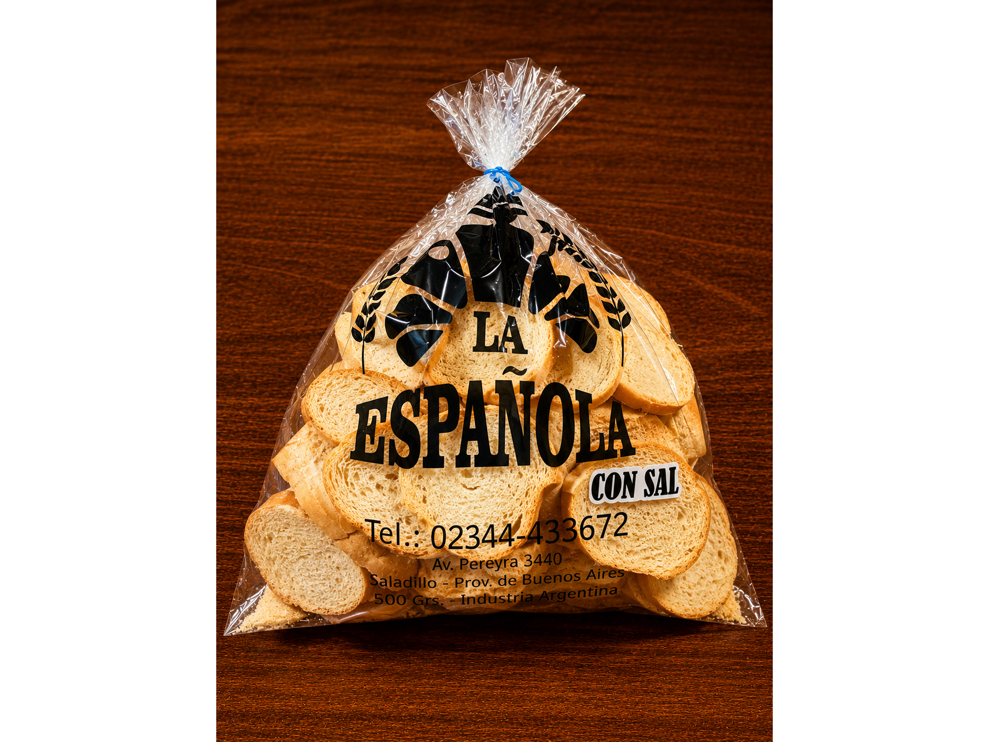 TOSTADA CON SAL X 200 G
