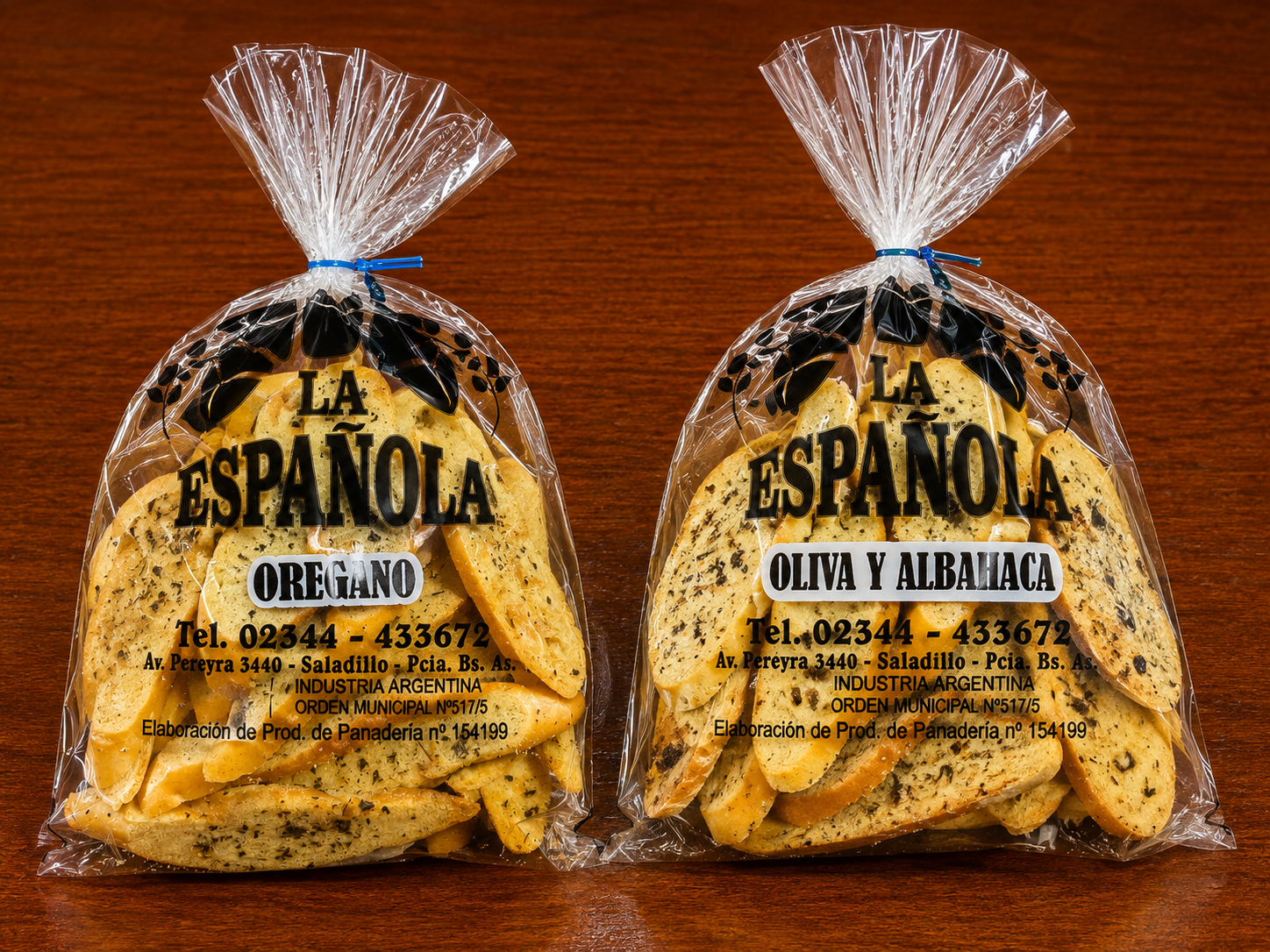 TOSTADAS SABORIZADAS