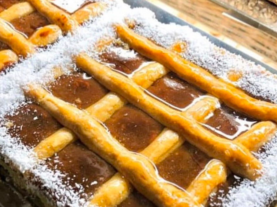 PASTAFROLA DULCE DE LECHE PORCION