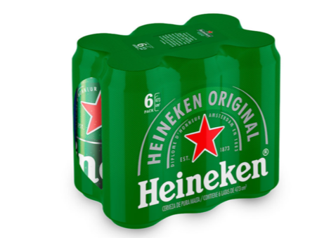 SIX PACK HEINEKEN 473ML