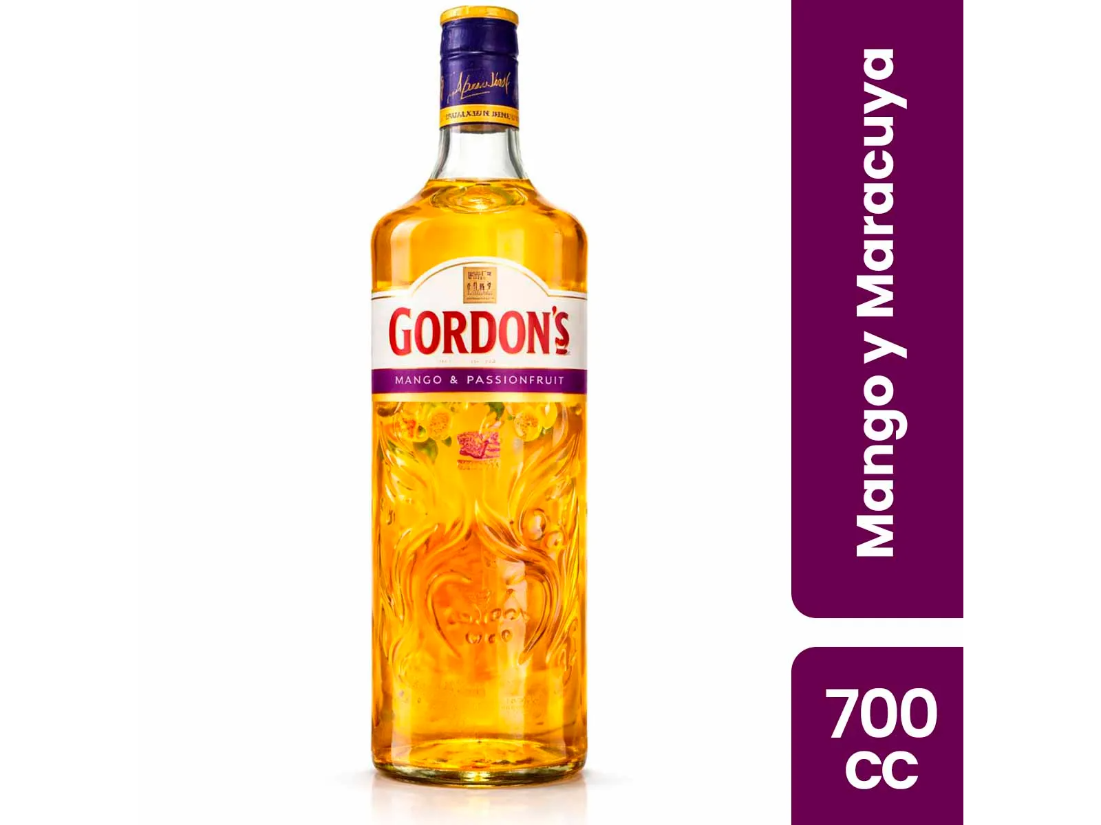 GORDONS MANGO Y MARACUYA 750ML