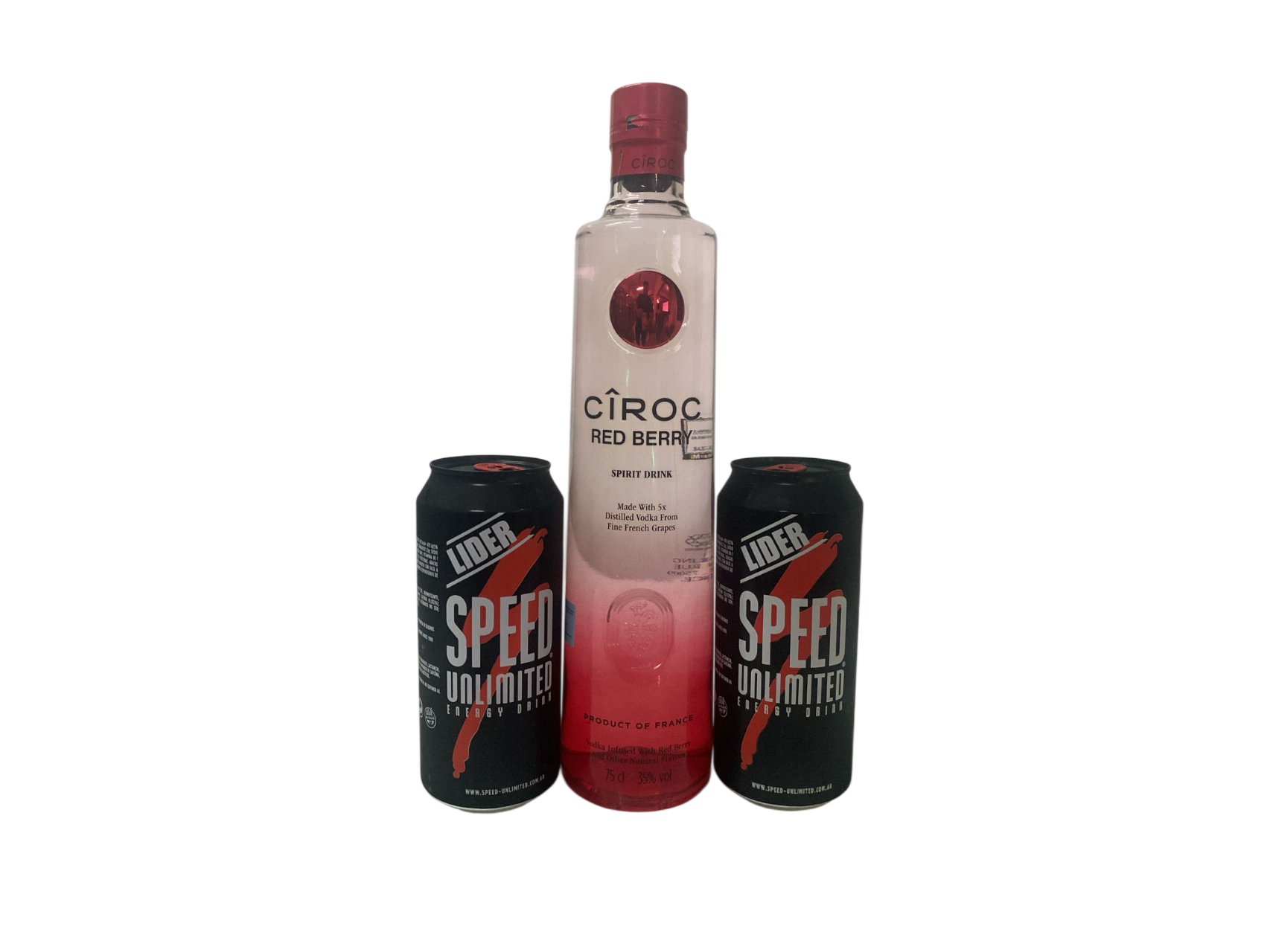 CIROC RED BERRY + 2 SPEED 473ML
