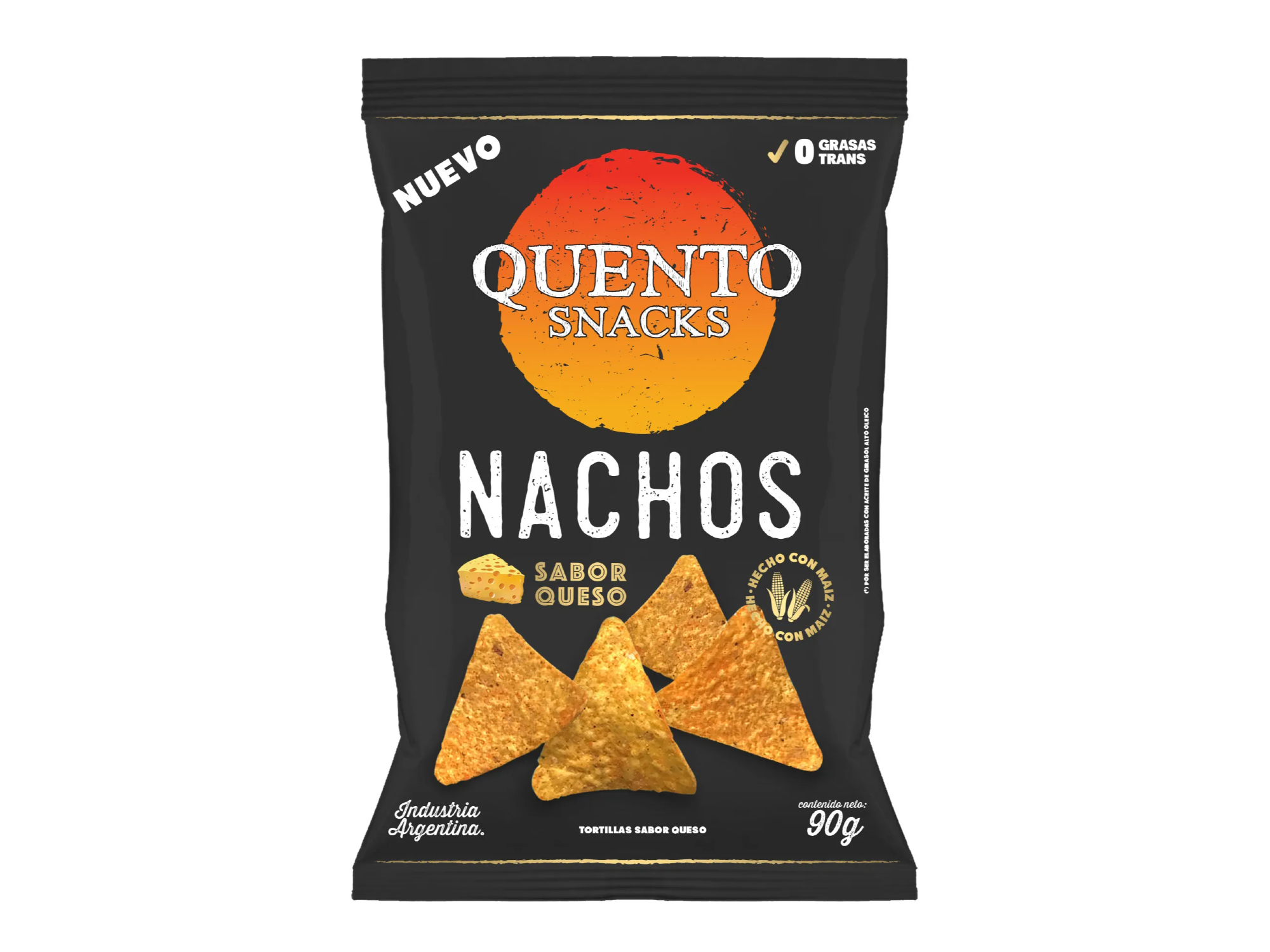 NACHOS CON QUESO 90GR