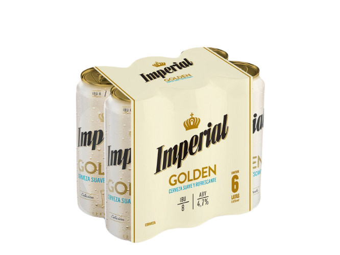 SIX PACK IMPERIAL GOLDEN 473ML