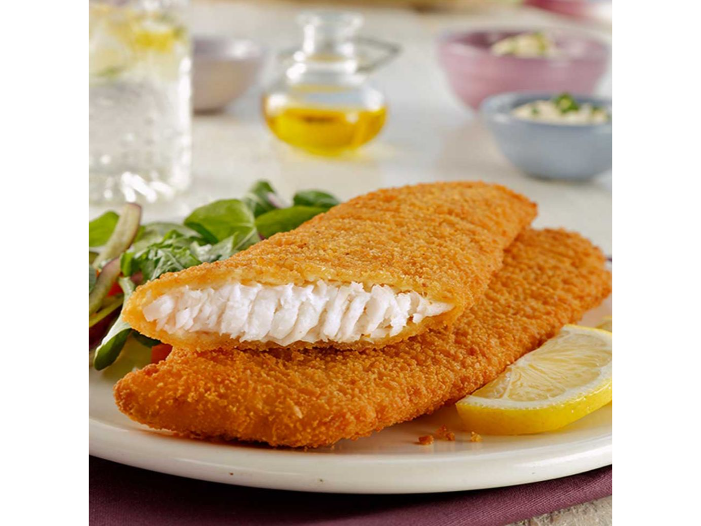 Milanesa de merluza común