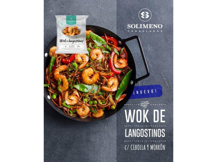 WOK DE LANGOSTINOS